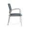 Lesro Newport Guest Chair Metal Frame, Silver, RF Serene Upholstery NP1101 - alternate 2